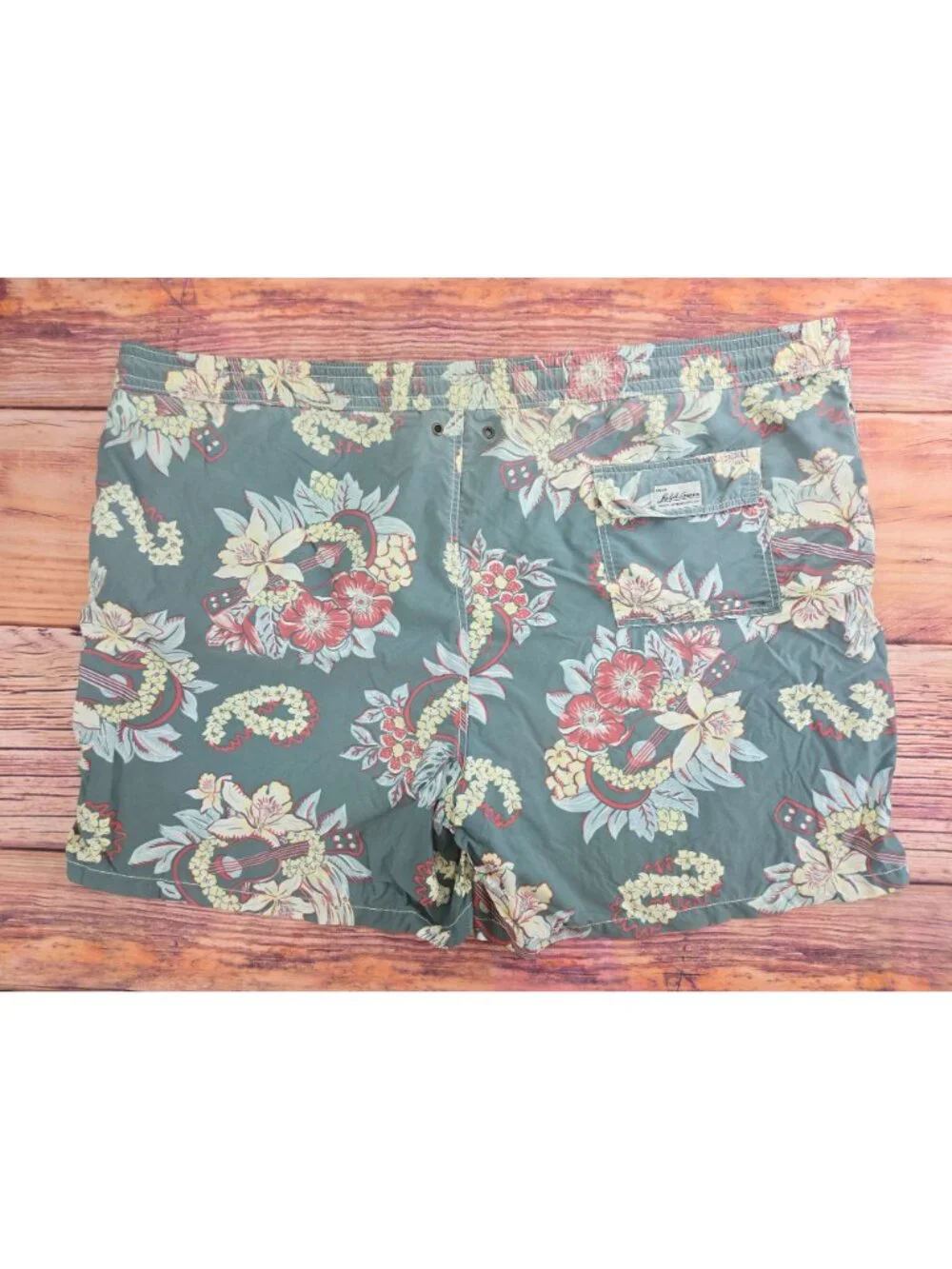 Polo Ralph Lauren Hawaiian Floral Swim Trunks 3XB Big 3XL